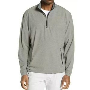 Linksoul Morris 1/4” Zip Windbreaker Jacket Gray Size Medium